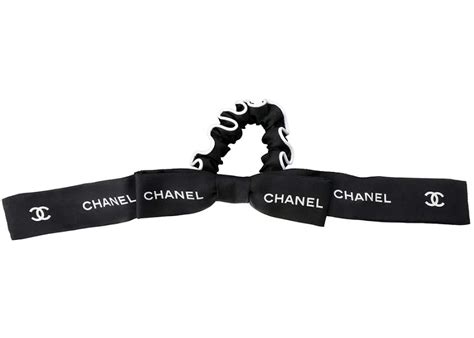 chanel logo tie price|chanel bow tie for hair.